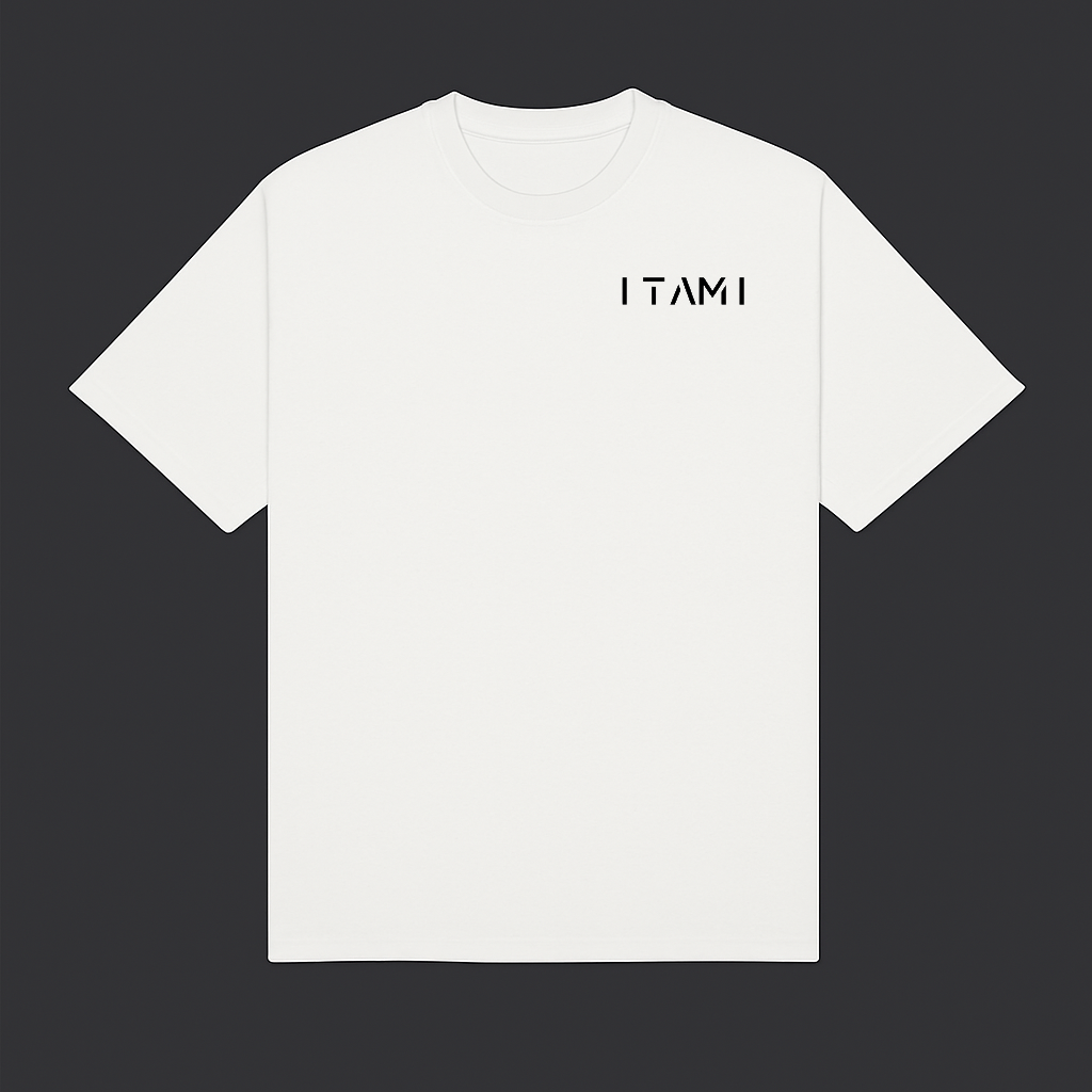 CONQUER OVERSIZE TEE - BIANCA