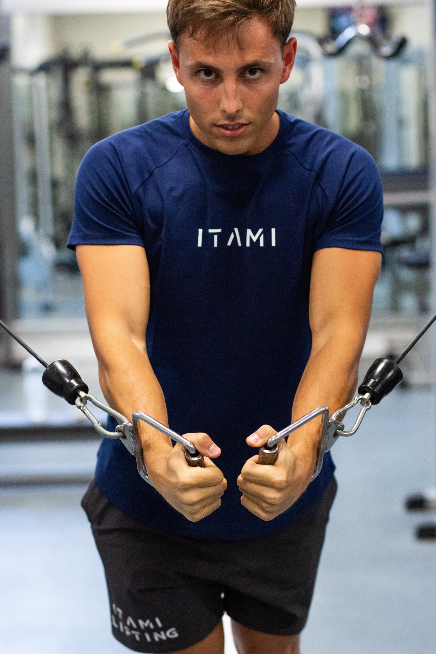 NAVY PERFOMANCE TEE