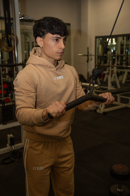 KENSHI HOODIE – SAND - ITAMI FITNESS BRAND