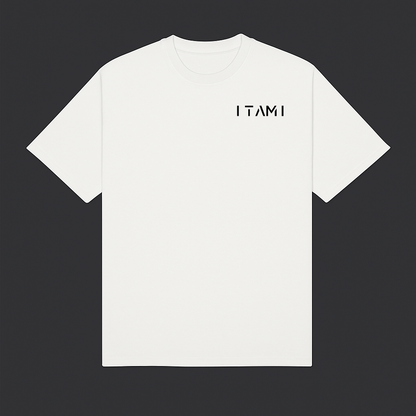 CONQUER OVERSIZE TEE - BIANCA