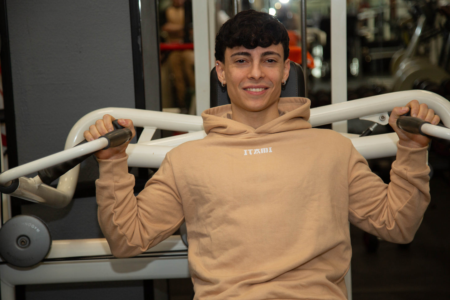 KENSHI HOODIE – SAND - ITAMI FITNESS BRAND