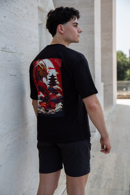 RED REIGN OVERSIZE TEE