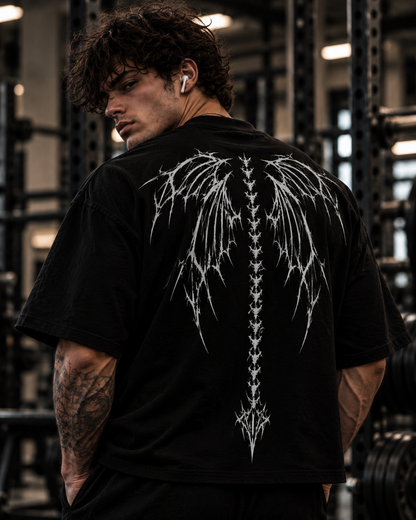 NOCTIS OVERISZE CROPPED TEE