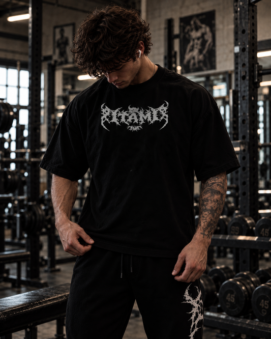 NOCTIS OVERISZE CROPPED TEE