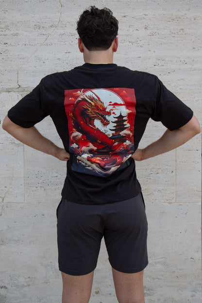 RED REIGN OVERSIZE TEE