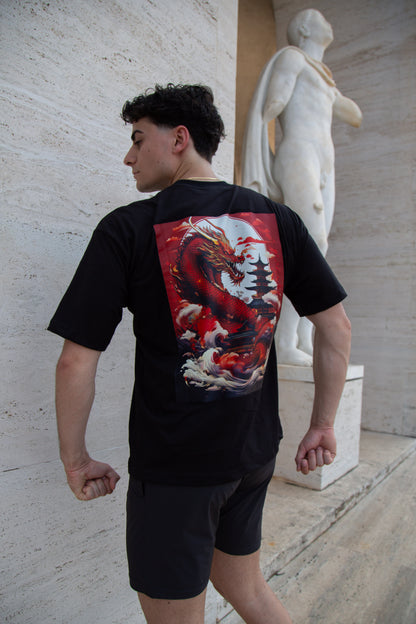 RED REIGN OVERSIZE TEE