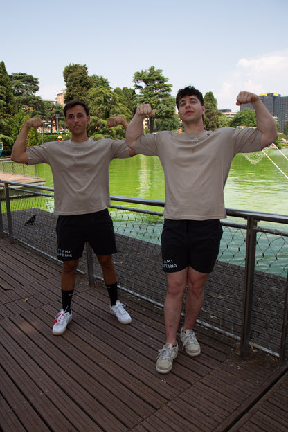 SAND OVERSIZE TEE