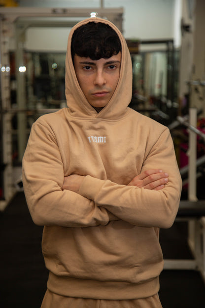 KENSHI HOODIE – SAND - ITAMI FITNESS BRAND