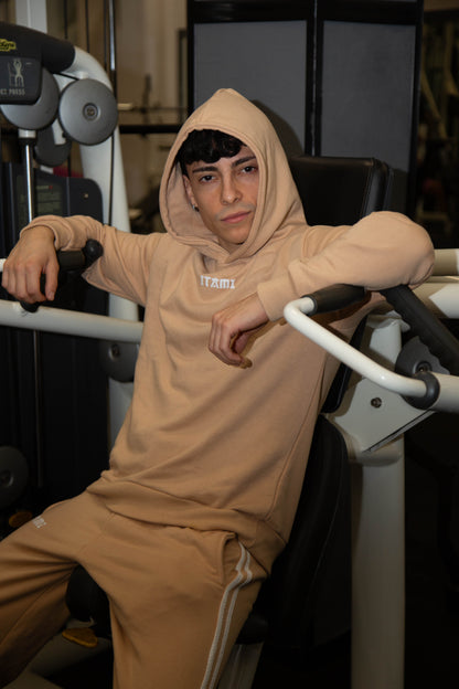 KENSHI HOODIE – SAND - ITAMI FITNESS BRAND