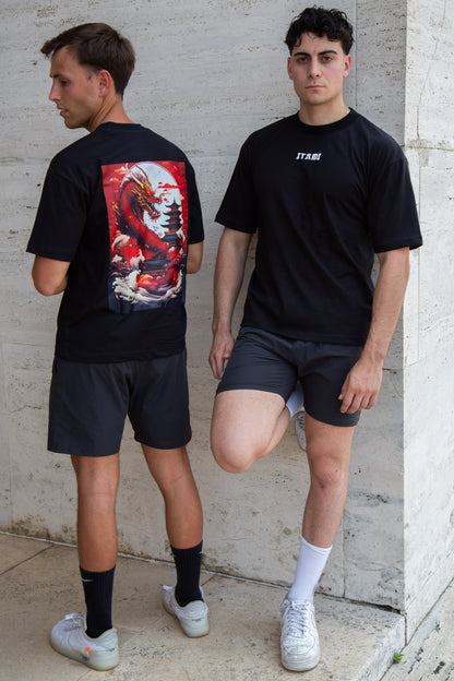 RED REIGN OVERSIZE TEE