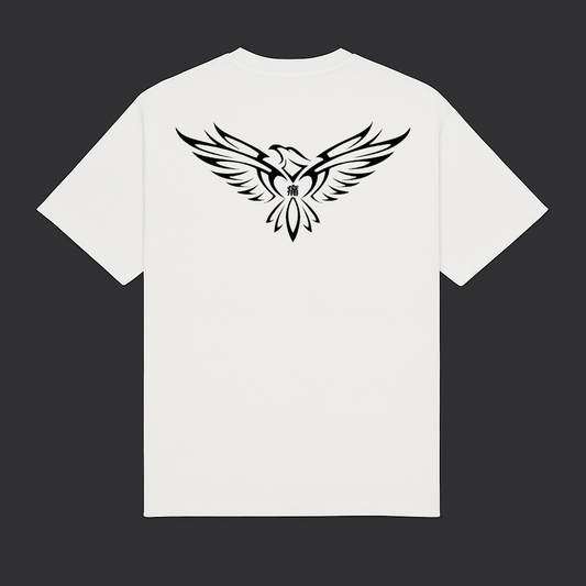 CONQUER OVERSIZE TEE - BIANCA