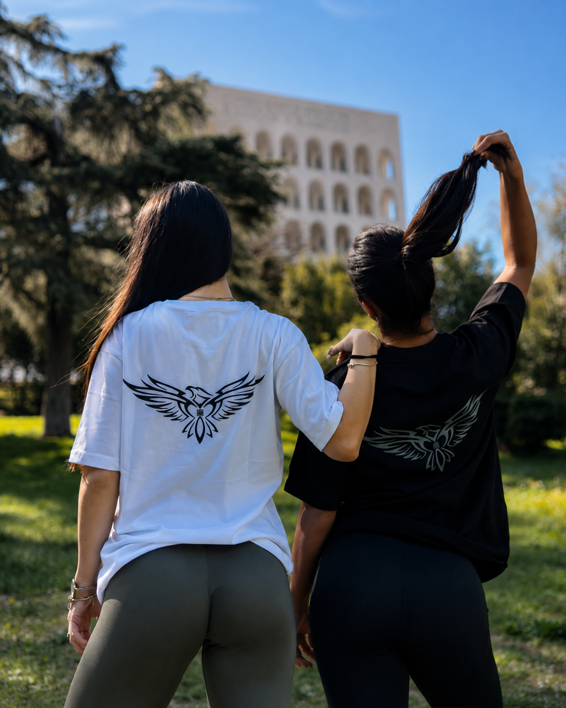 CONQUER OVERSIZE TEE - NERA