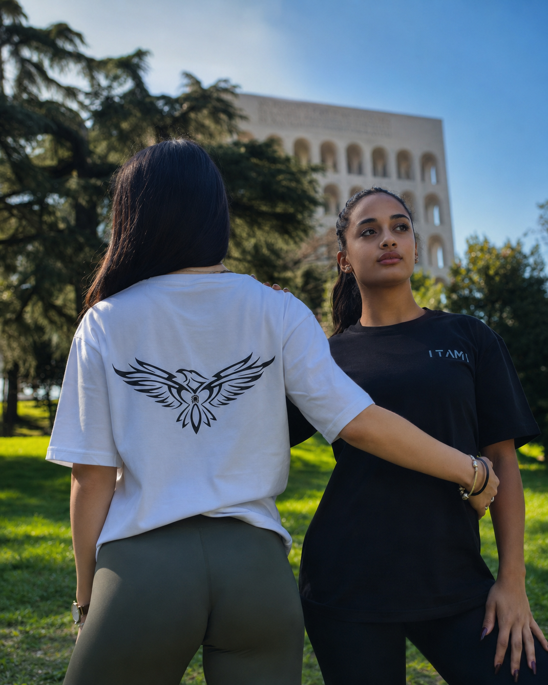 CONQUER OVERSIZE TEE - NERA