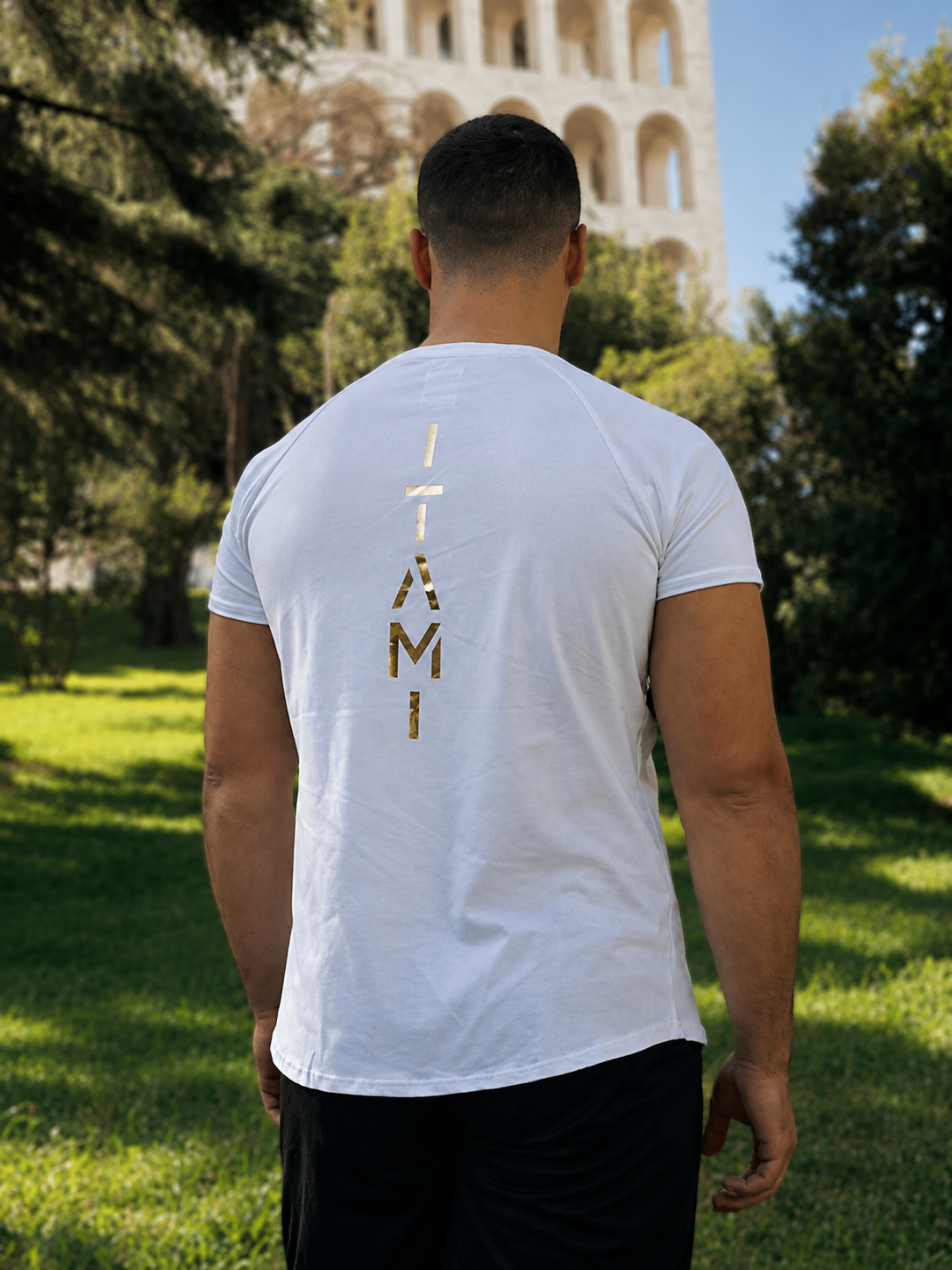 ALPHA PERFORMANCE TEE - BIANCA