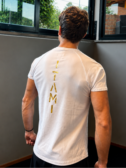ALPHA PERFORMANCE TEE - BIANCA