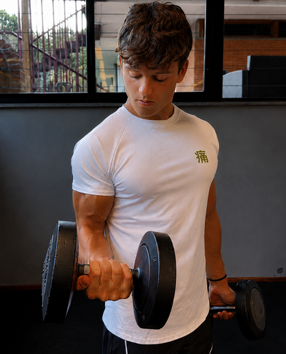 ALPHA PERFORMANCE TEE - BIANCA