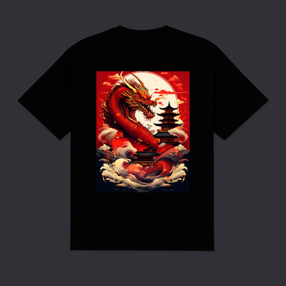 RED REIGN OVERSIZE TEE