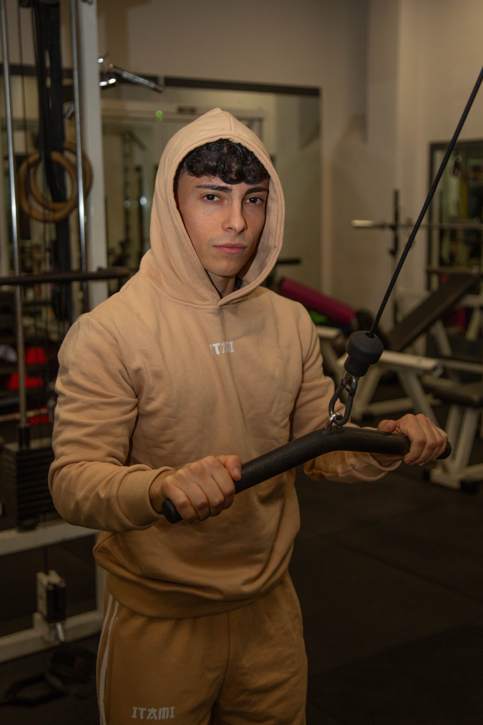KENSHI HOODIE – SAND - ITAMI FITNESS BRAND