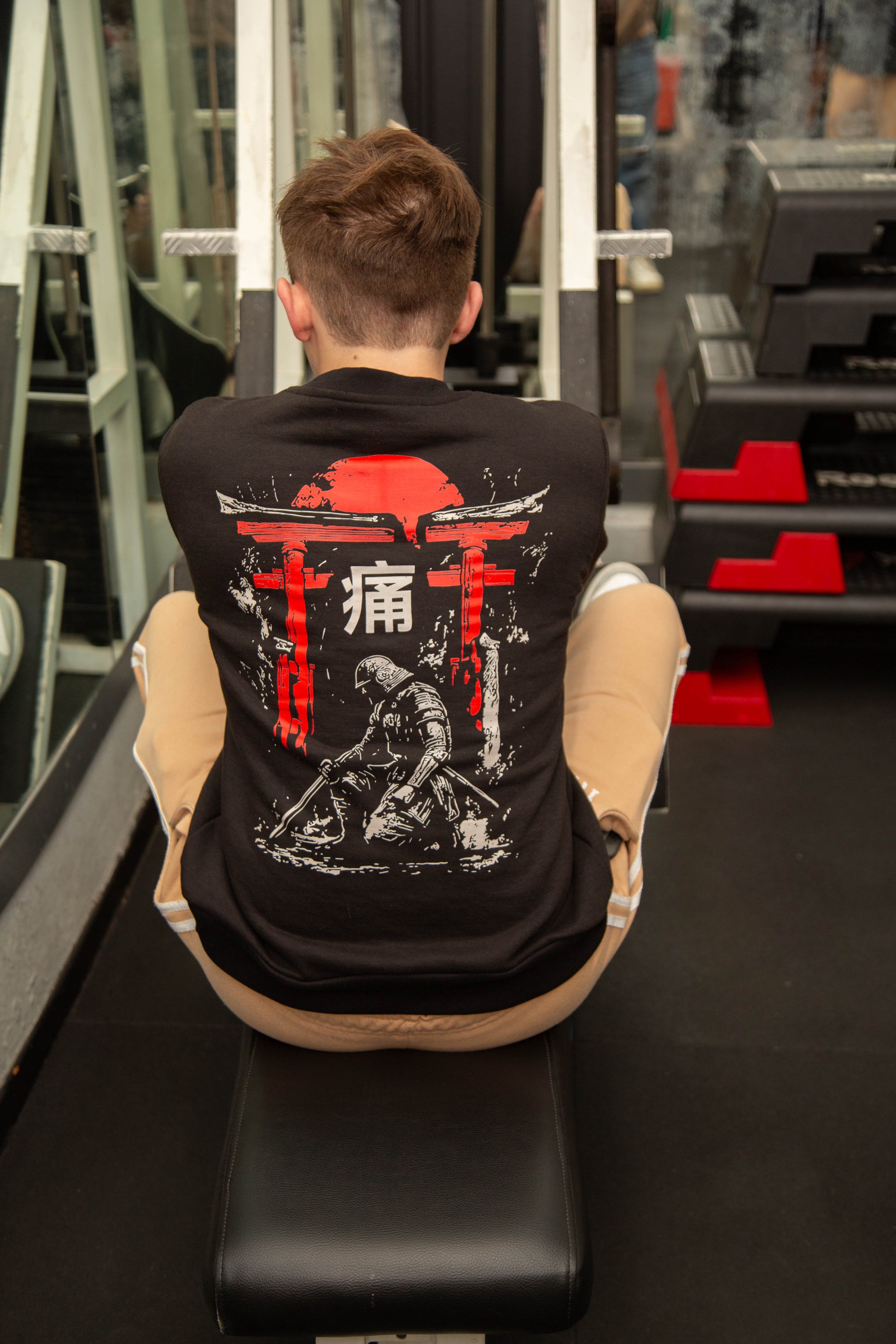 SAMURAI SOUL CREWNECK - ITAMI FITNESS BRAND