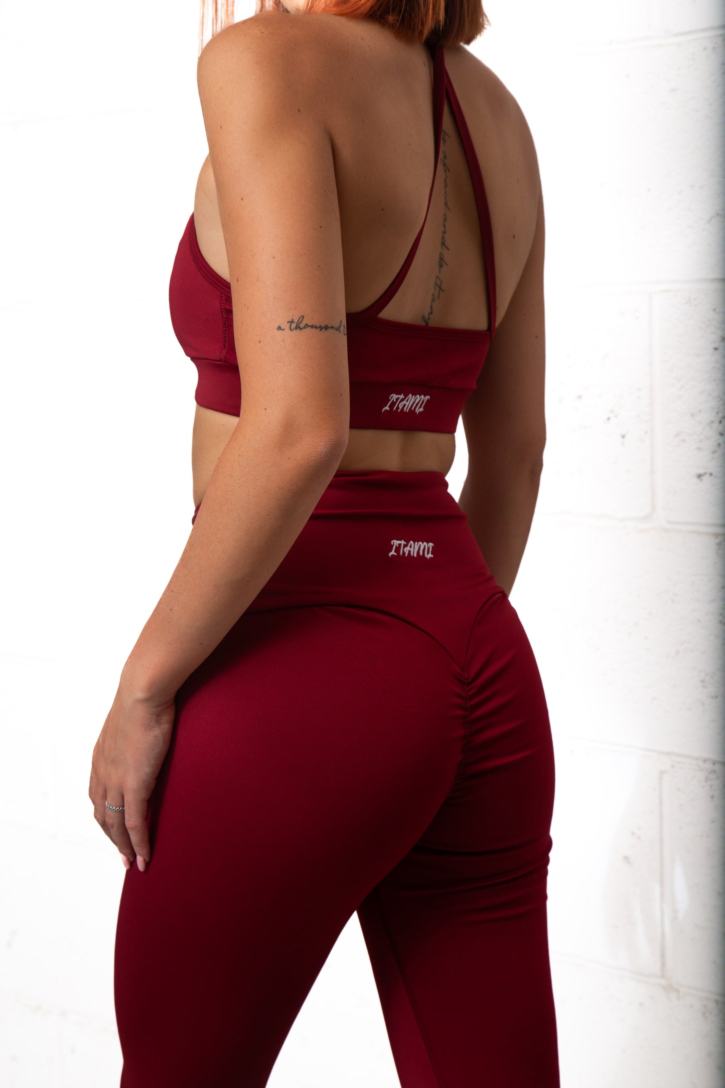 LEGGINS AKAI  - BORDEAUX