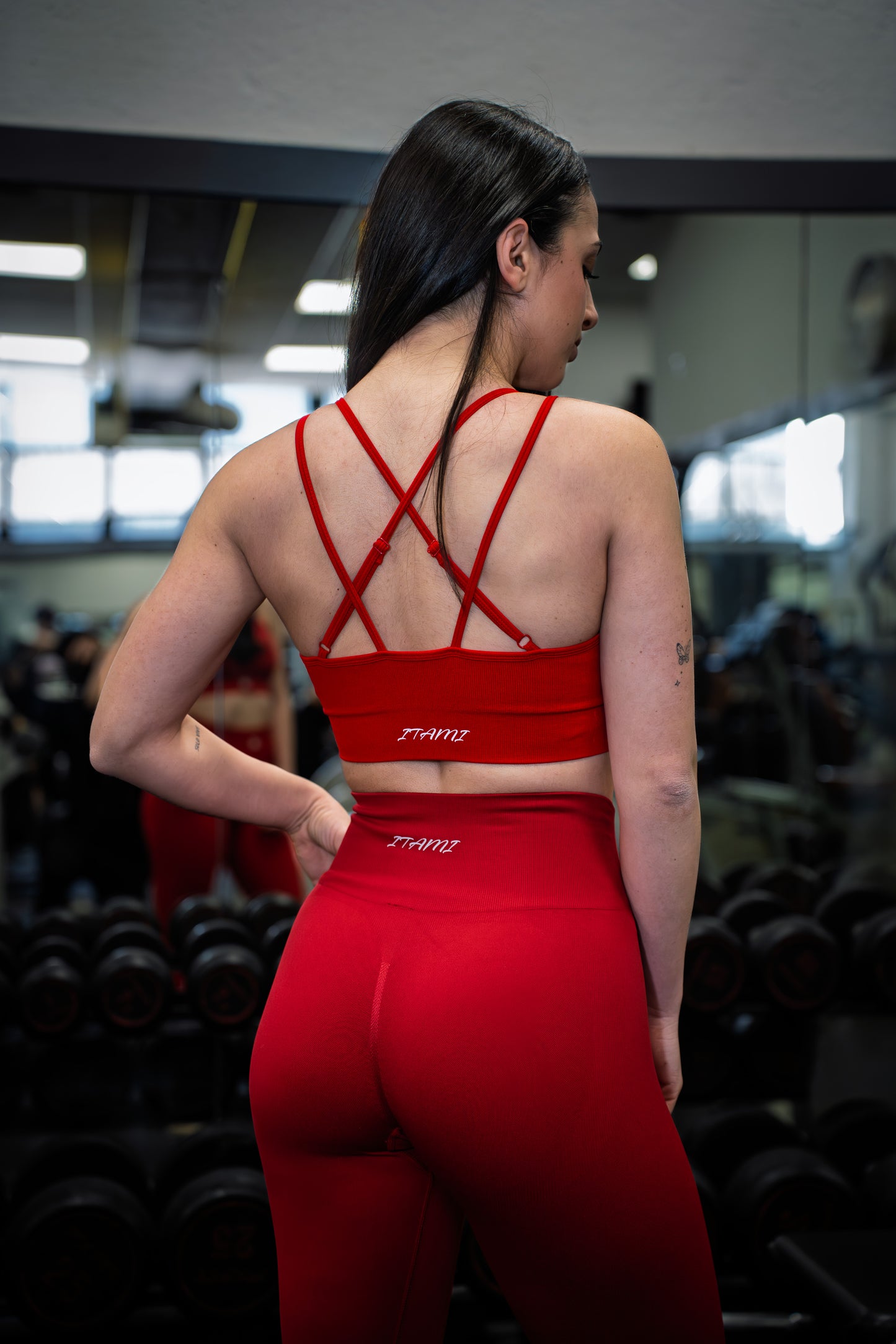 REIKA LEGGINGS – STRAWBERRY