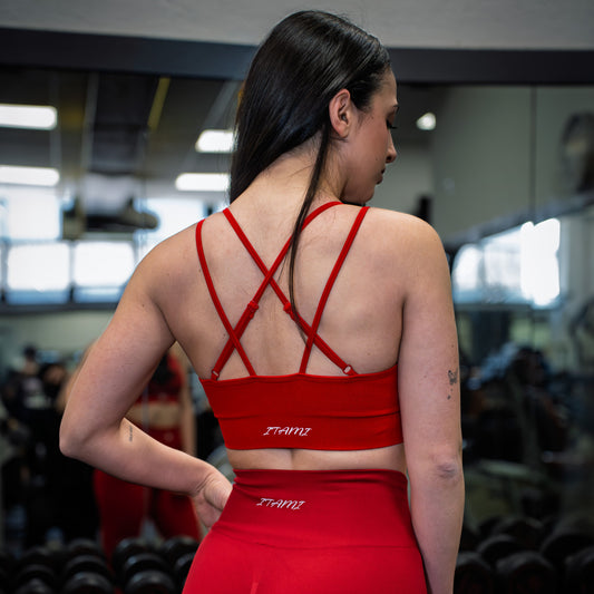 REIKA TOP - STRAWBERRY