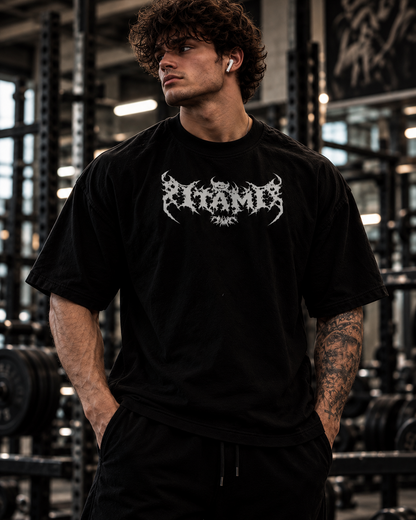 NOCTIS OVERISZE CROPPED TEE