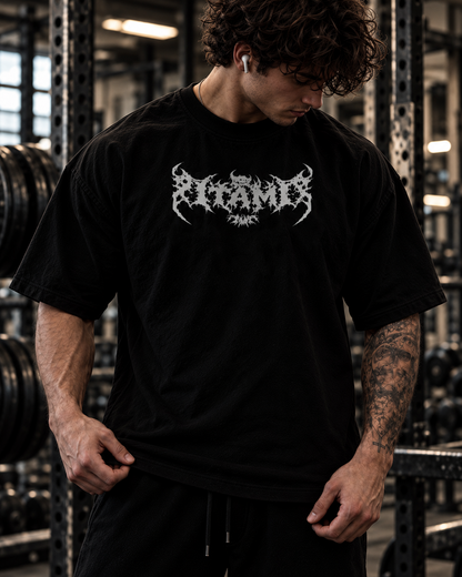 NOCTIS OVERISZE CROPPED TEE